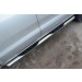 Руссталь FRT-0012981 пороги труба d76 с накладкой (вариант 1) на Ford Ranger 2011-
