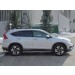 Руссталь HCRO-002223 пороги труба 75х42 овал с проступью на Honda CR-V 2015 2.0