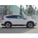 Руссталь HCRT-0022211 пороги труба d76 с накладкой (вариант 1) на Honda CR-V 2015 2.0