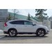 Руссталь HCRT-0022212 пороги труба d76 с накладкой (вариант 2) на Honda CR-V 2015 2.0