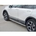 Руссталь HCRT-0028331 пороги труба d63 (вариант 1) на Honda CR-V 2017-