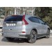 Руссталь HCRZ-002227 защита заднего бампера d63 секция на Honda CR-V 2015 2.0
