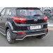 Руссталь HCRZ-002428 защита заднего бампера d42 волна на Hyundai Creta 2016-