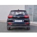 Руссталь HCRZ-002430 защита заднего бампера d42 секции на Hyundai Creta 2016-