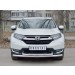 Руссталь HCRZ-002826 защита переднего бампера d63 секции-d42 дуга на Honda CR-V 2017-