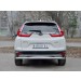 Руссталь HCRZ-002836 защита заднего бампера d63 секции на Honda CR-V 2017-