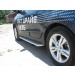Руссталь HIL-000175 пороги труба d42 с листом на Hyundai IX 35 2010-2012