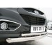 Руссталь HIZ-000179 защита переднего бампера d63/42 на Hyundai IX 35 2010-2012