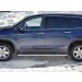 Руссталь HPO-002924 пороги труба 120х60 овал с проступью на Honda Pilot 2016- 