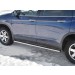 Руссталь HPO-002924 пороги труба 120х60 овал с проступью на Honda Pilot 2016- 