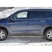 Руссталь HPO-002925 пороги труба 75х42 овал с проступью на Honda Pilot 2016- 