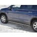 Руссталь HPO-002925 пороги труба 75х42 овал с проступью на Honda Pilot 2016- 
