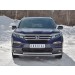 Руссталь HPZ-002919 защита переднего бампера d63 секции-d42 дуга на Honda Pilot 2016- 
