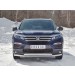 Руссталь HPZ-002920 защита переднего бампера d63 секции-d75х42 дуга на Honda Pilot 2016- 