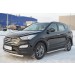 Руссталь HSFL-001221 пороги труба 42 с листом на Hyundai Santa Fe 2012-