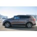 Руссталь HSFL-002011 пороги труба d42 с листом на Hyundai Santa Fe Grand 2014