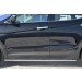Руссталь HSFO-001223 пороги труба 75х42 овал с проступью на Hyundai Santa Fe 2012-