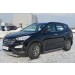Руссталь HSFO-001223 пороги труба 75х42 овал с проступью на Hyundai Santa Fe 2012-