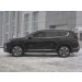Руссталь HSFO-003171 пороги труба 75х42 овал с проступью на Hyundai Santa Fe 2018-