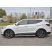 Руссталь HSFPO-002446 пороги труба 120х60 овал с проступью на Hyundai Santa Fe Premium 2015