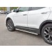 Руссталь HSFPT-0024452 пороги труба d63 секции (вариант 2) на Hyundai Santa Fe Premium 2015