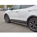 Руссталь HSFPT-002449 пороги труба d42 секции (вариант 1) на Hyundai Santa Fe Premium 2015