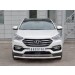 Руссталь HSFPZ-002442 защита переднего бампера d63 секция на Hyundai Santa Fe Premium 2015