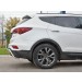 Руссталь HSFPZ-002451 защита заднего бампера d42 волна под машину на Hyundai Santa Fe Premium 2015