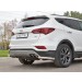 Руссталь HSFPZ-002453 защита заднего бампера уголки d63 секция на Hyundai Santa Fe Premium 2015