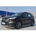Руссталь HSFT-0012221 пороги труба d63 (вариант 1) на Hyundai Santa Fe 2012-