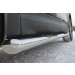 Руссталь HSFT-0012241 пороги труба d76 с накладкой (вариант 1) на Hyundai Santa Fe 2012-