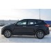 Руссталь HSFT-0012242 пороги труба d76 с накладкой (вариант 2) на Hyundai Santa Fe 2012-
