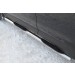 Руссталь HSFT-0012243 пороги труба d76 с накладкой (вариант 3) на Hyundai Santa Fe 2012-