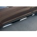 Руссталь HSFT-0020091 пороги труба d76 с накладкой (вариант 1) на Hyundai Santa Fe Grand 2014