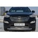 Руссталь HSFZ-001215 защита переднего бампера d63/42 (дуга) на Hyundai Santa Fe 2012-