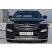 Руссталь HSFZ-001216 защита переднего бампера d63 ( секции) / d63 (дуга) на Hyundai Santa Fe 2012-