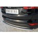 Руссталь HSFZ-001225 защита заднего бампера d63 (дуга) на Hyundai Santa Fe 2012-