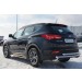Руссталь HSFZ-001226 защита заднего бампера d63/63 (дуга) на Hyundai Santa Fe 2012-