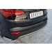 Руссталь HSFZ-001229 защита заднего бампера уголки d63/42 на Hyundai Santa Fe 2012-