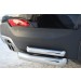 Руссталь HSFZ-001229 защита заднего бампера уголки d63/42 на Hyundai Santa Fe 2012-