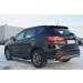 Руссталь HSFZ-001229 защита заднего бампера уголки d63/42 на Hyundai Santa Fe 2012-