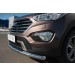 Руссталь HSFZ-002004 защита переднего бампера d63 (секции) на Hyundai Santa Fe Grand 2014