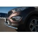 Руссталь HSFZ-002007 защита переднего бампера d63 (секции) d42 (дуга) на Hyundai Santa Fe Grand 2014