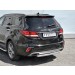 Руссталь HSFZ-002740 защита заднего бампера d63 дуга на Hyundai Santa Fe Grand 2016-
