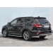 Руссталь HSFZ-002742 защита заднего бампера уголки d42 секции на Hyundai Santa Fe Grand 2016-