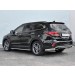 Руссталь HSFZ-002743 защита заднего бампера уголки d63 секции на Hyundai Santa Fe Grand 2016-