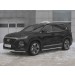 Руссталь HSFZ-003166 защита переднего бампера d42 секции-d42 дуга на Hyundai Santa Fe 2018-