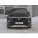 Руссталь HSFZ-003168 защита переднего бампера d63 секции-d42 дуга на Hyundai Santa Fe 2018-