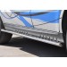 Руссталь HSO-000768 пороги труба d75х42 овал с проступью на Hyundai Santa Fe 2009-2011