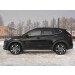 Руссталь HTL-0030991 пороги труба d42 с листом (лист алюм, проф. нерж) (вариант 1) на Hyundai Tucson 2018-